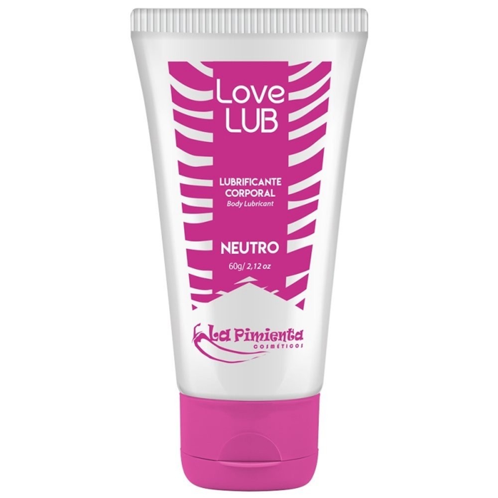Lubrificante Neutro Love Lub - 60 g - La Pimienta em Oferta na Shopee