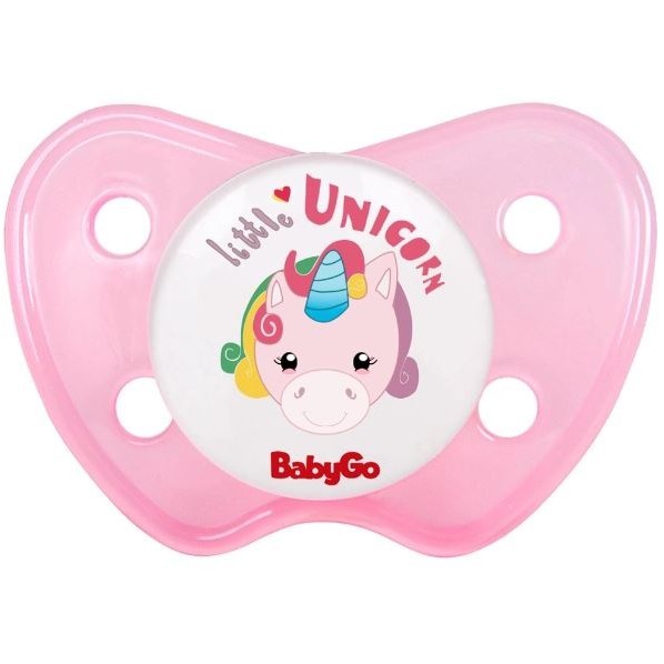 CHUPETA BABYGO UNICORNIO ORTODONTICA TAMANHO 2 UTILIDADES DO BEBÊ