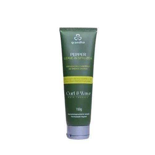 Grandha Pepper Leave-in Stylizer Curl & Wave - Finalizador De Cachos e Crespos 150gr - Thor Cosméticos