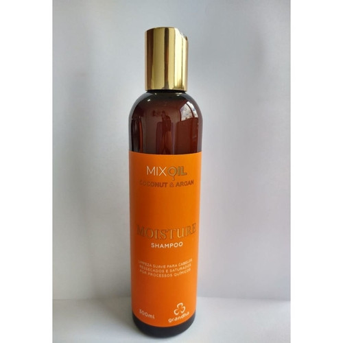 Grandha Mix Oil Coconut & Argan Moisture Shampoo 300ml - Thor Cosméticos