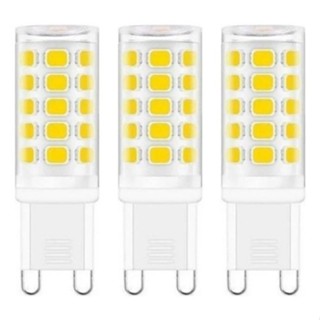 Kit 3 Lâmpadas G9 Halopin Led 5w Bivolt 3000k Branco Quente em Oferta na Shopee