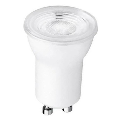 Lâmpada Led Mini Dicroica Bivolt Mr11 Bocal Gu10 3000k Branco Quente
