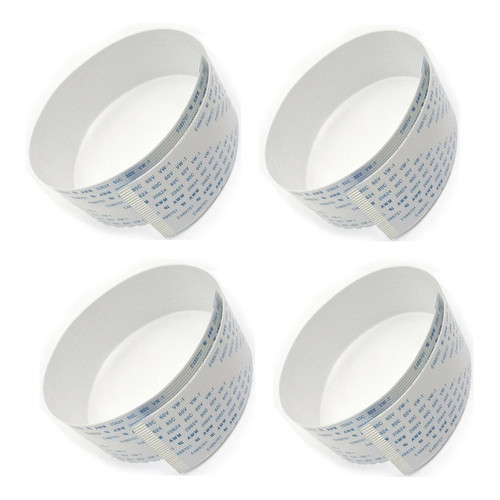 Kit 4 Cabos Flat 29 Vias 60cm Compatível Para Cabeça Impressão Xp600