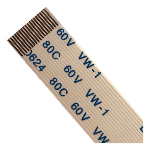 Cabo Flat 18 Vias compatível   para  Aux. Usb Cx. Som Panasonic Sc Tmax 20