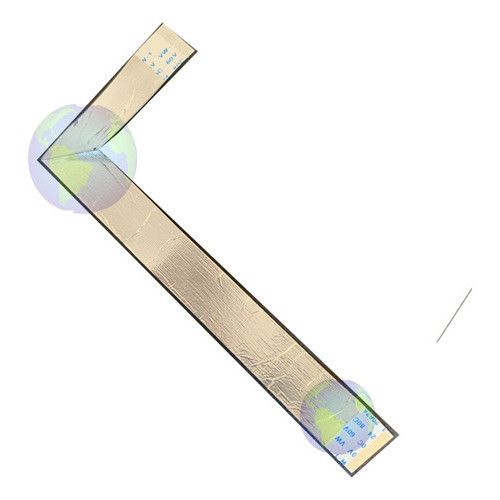 Cabo Flat 28 Vias  Compatível  Para Usb Wi-fi Dc Jack Cce Ultra Thin S23