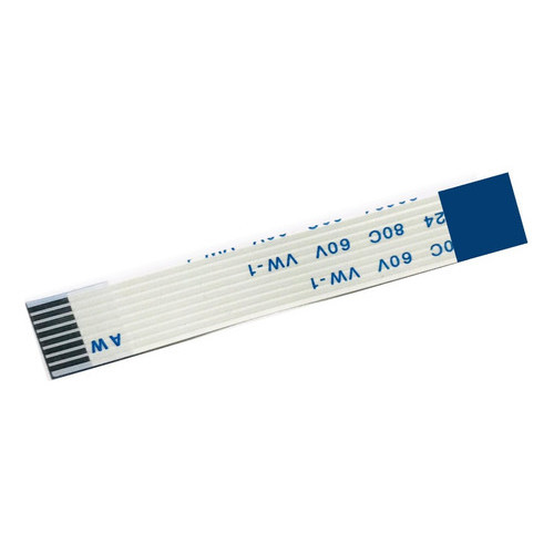 1 Cabo Flat 8 Vias X 10cm Compatível Para Touchpad Hp Dv6 6170br