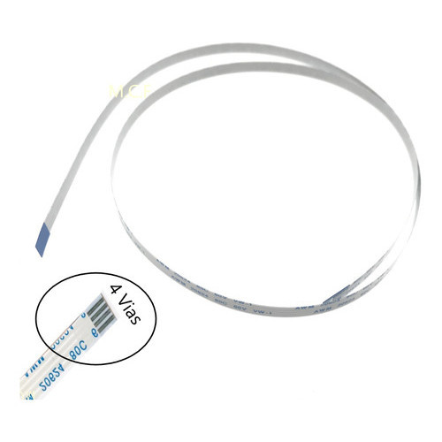 Cabo Flat 4 Vias Compatível Para Sensor Carro  Impressora Epson L3250
