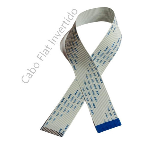 4 Cabos Flat 16 Vias X 40cm Para Cabeça Impressão Epson 5113