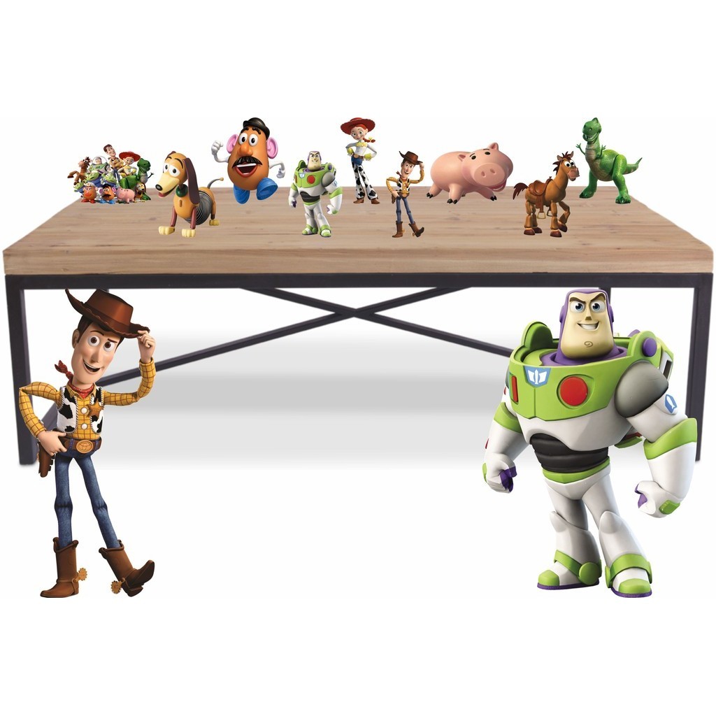 Kit Festa - Toy Story 8 Mesa 2 De Chão Para Decoração