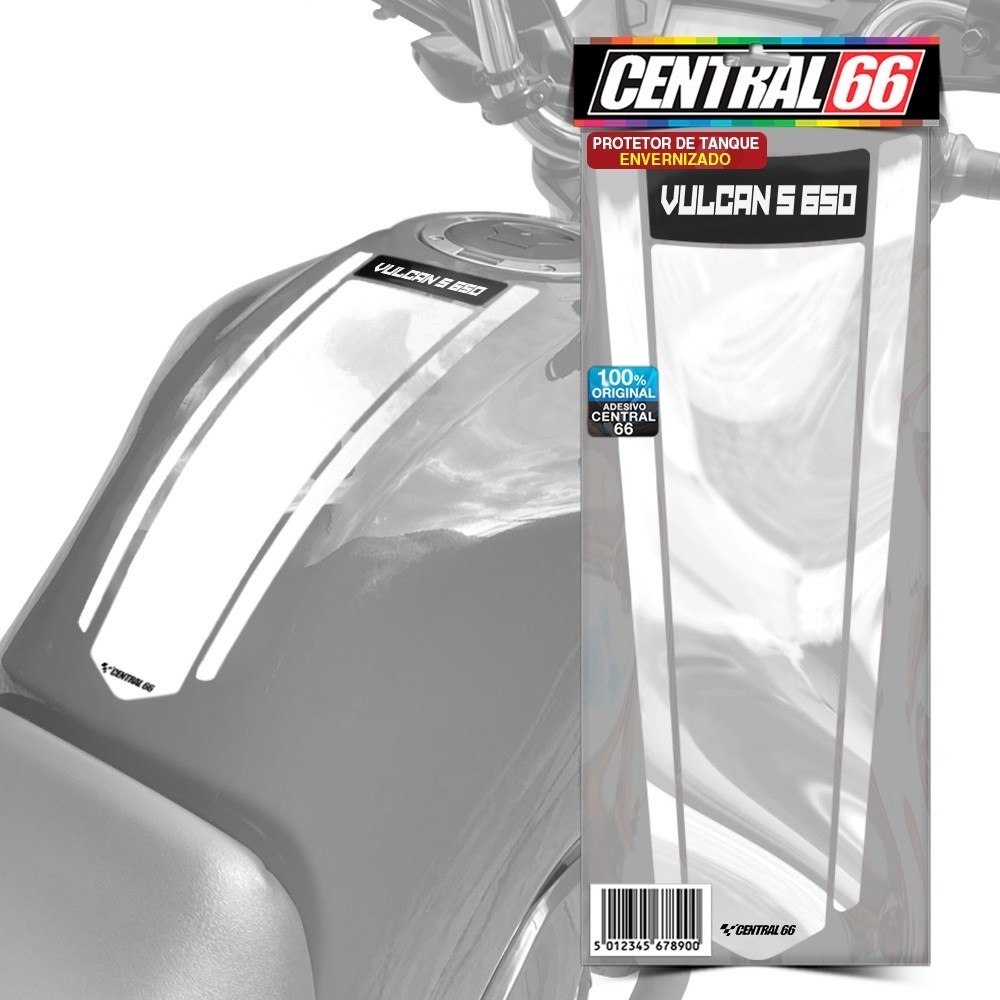 Adesivos Protetor Tanque Envernizados Compativel com KAWASAKI VULCAN S 650 Tankpad Gravata