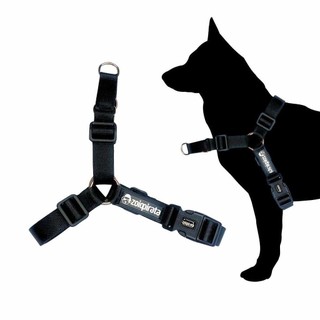 Peitoral Antipuxão para cachorros Regulável em Fita Super Premim e Fecho de Segurança Preto All Black em Oferta na Shopee