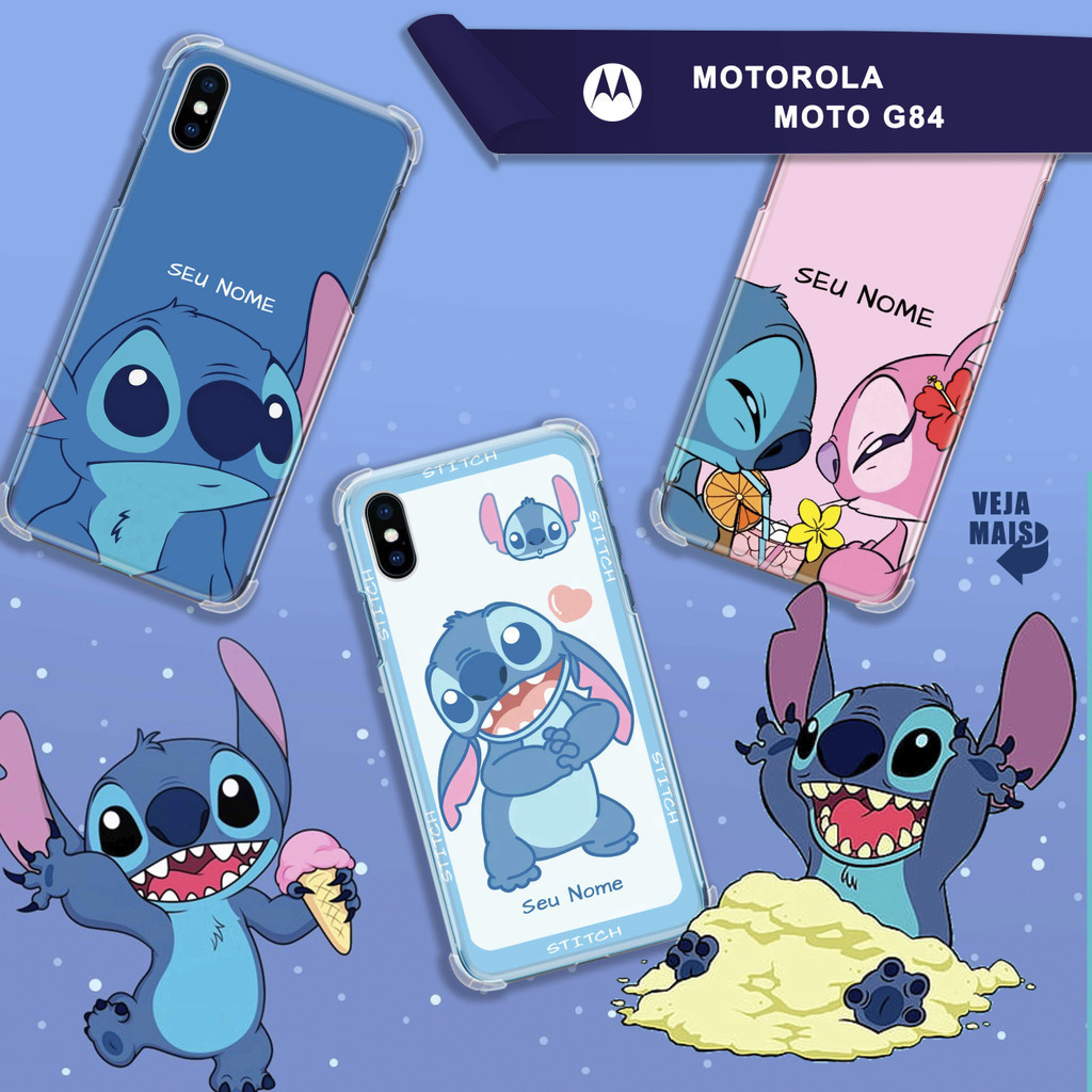 Capa Capinha - Motorola Moto G84 - Stitch Personalizado