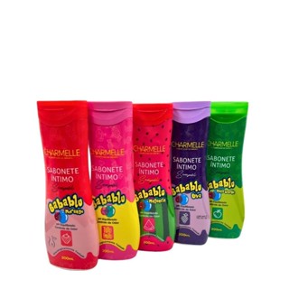 Sabonete Intimo Cheirinho de Chiclete Babablu Uva 200 Ml Charmelle em Oferta na Shopee
