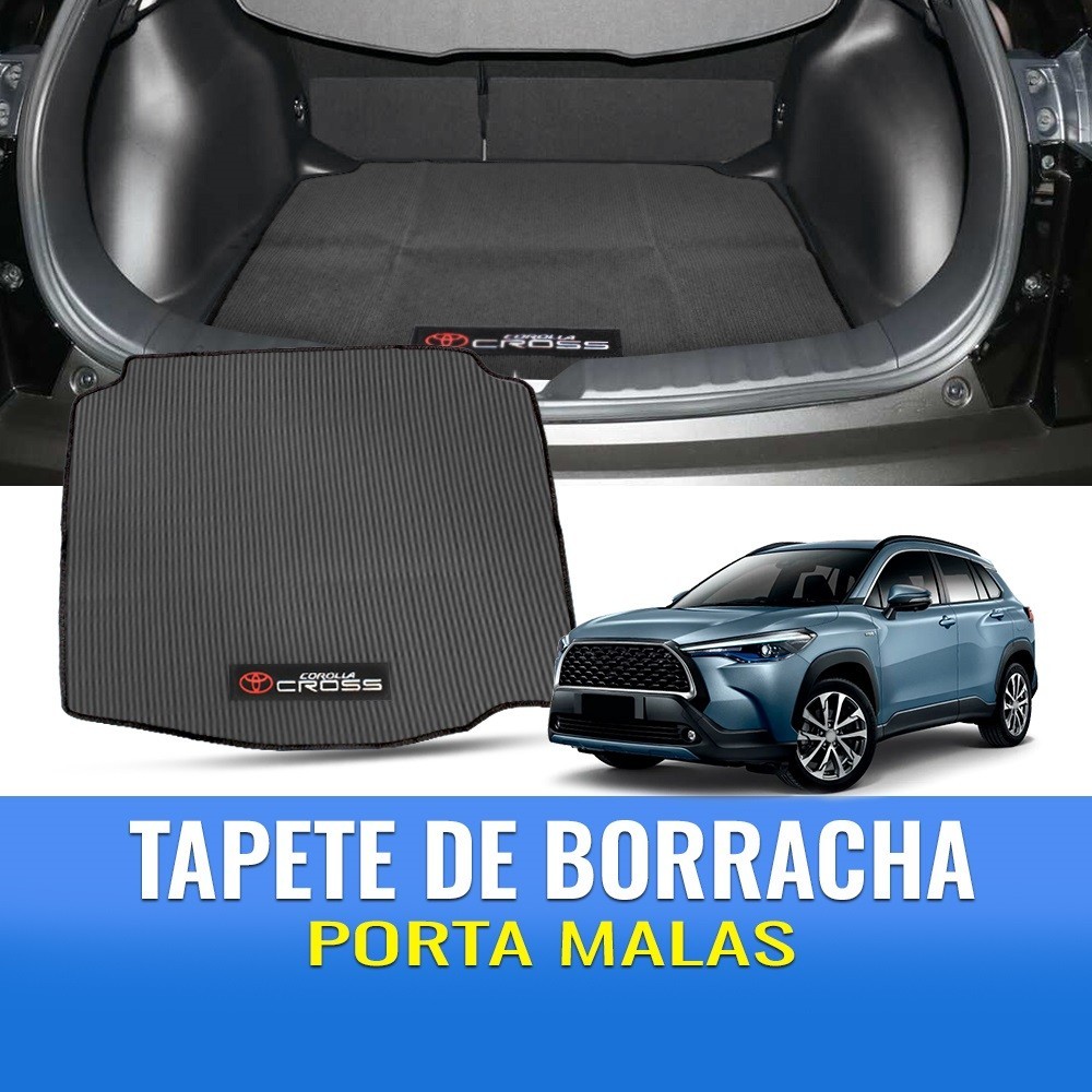 Tapete Porta Malas Corolla Cross 2021 a 2026 Molde na Medida Protetor de Borracha em Oferta na Shopee