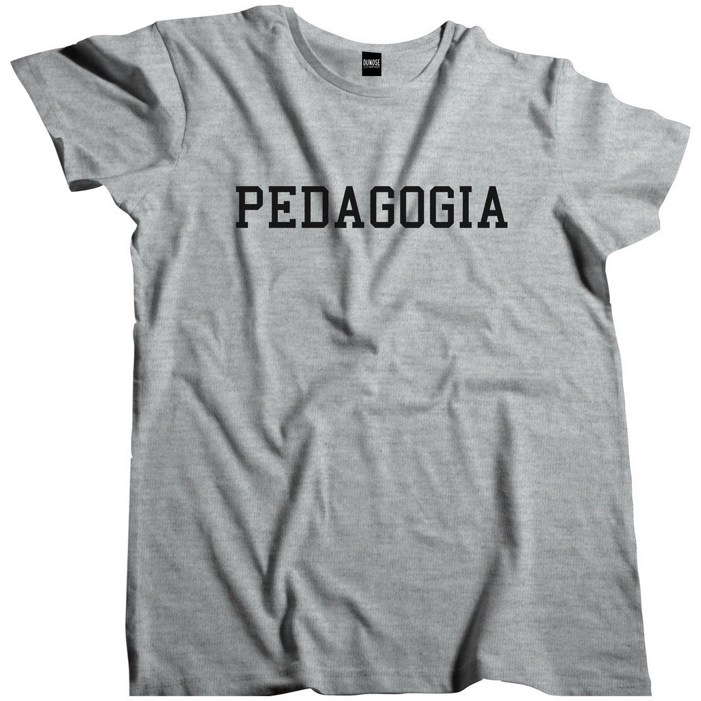 Camisa Masculina Curso e Profissão Pedagogia Fac3