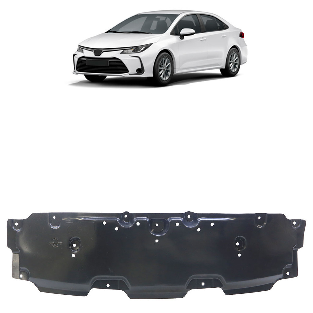Defletor Inferior Central Corolla 2019 2020 2021 2022 2023 Preto Liso - Spare Parts and Accessories for Vehicles