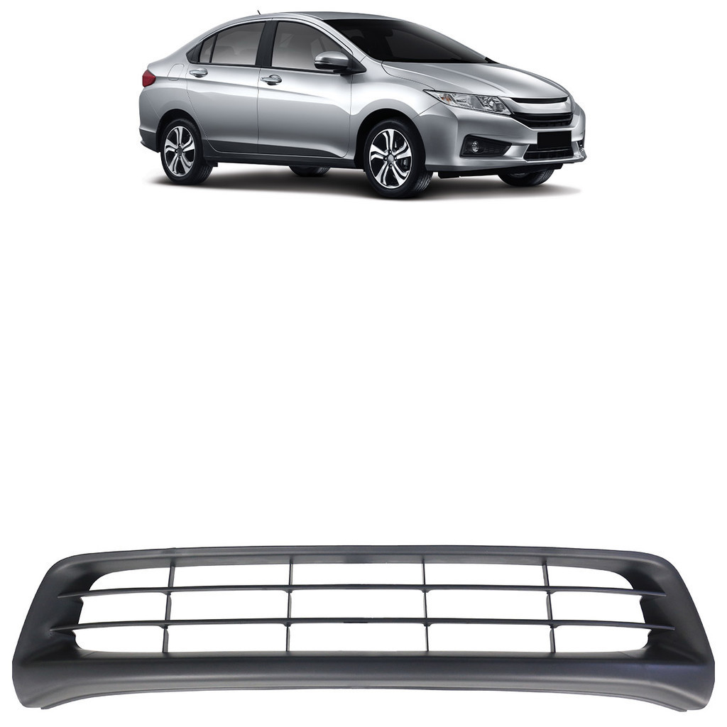 Grade Inferior Parachoque City 2012 2013 2014 Dianteiro Preto Texturizado em Oferta na Shopee