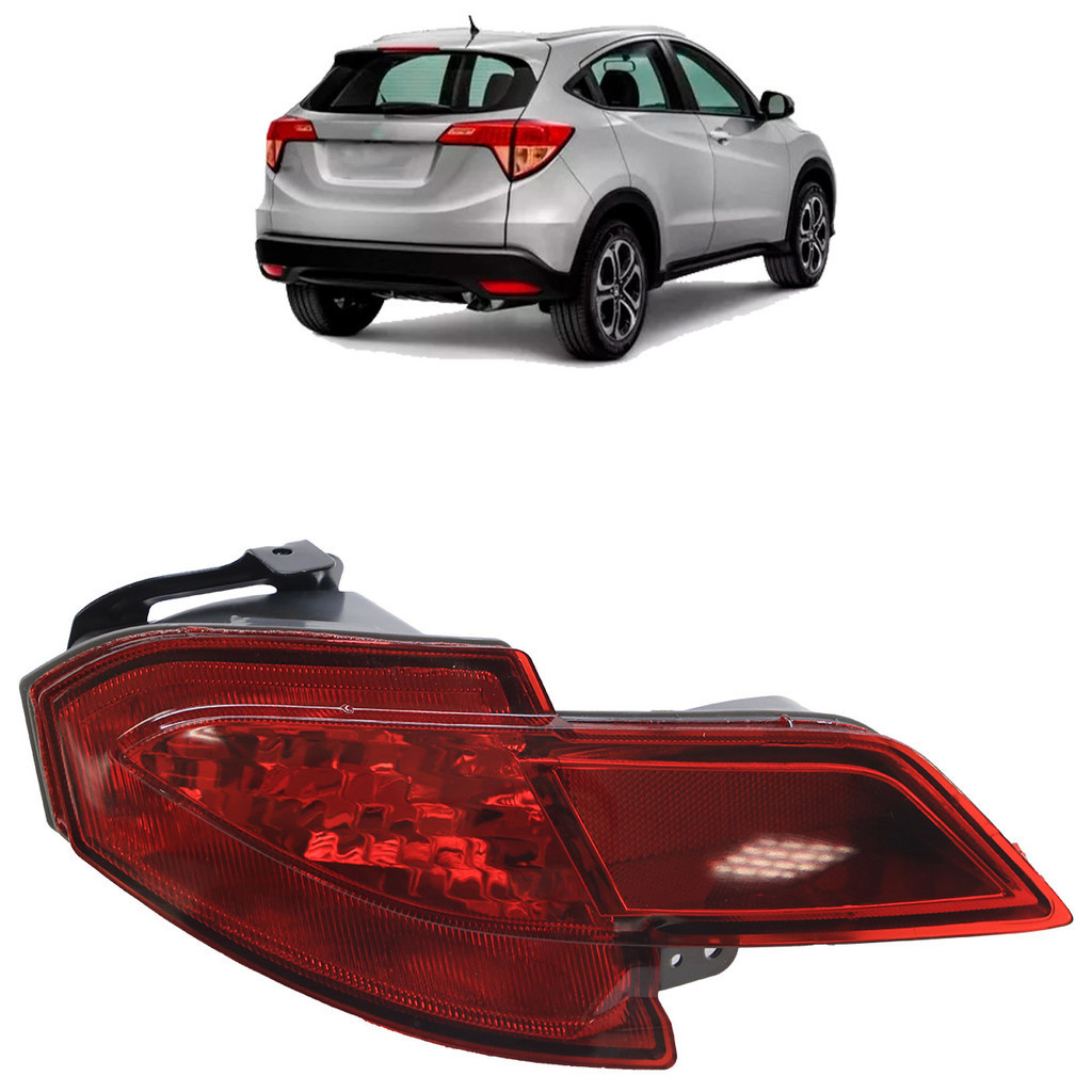 Lanterna Parachoque Traseiro Hrv 2015 2016 2017 2018 Rubi em Oferta na Shopee