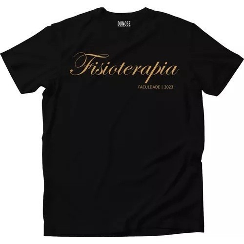 Camiseta Masculina Faculdade Personalizada Fisioterapia