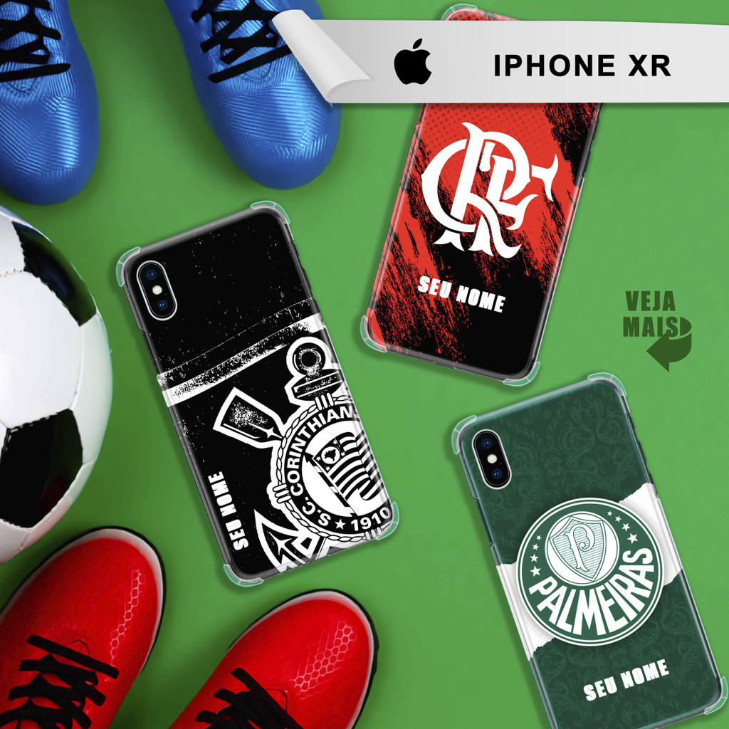 Capa Capinha - iPhone XR - Futebol Personalizada