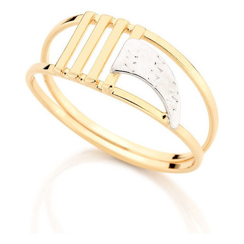 Anel Fios Com Aplicação De Rhodium Rommanel 510001 em Oferta na Shopee