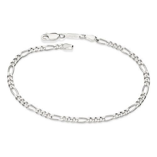 Pulseira Elo Groumet 3x1 De Prata 925  850051 Rommanel em Oferta na Shopee