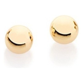 Brinco De Bola Folheado A Ouro Rommanel 520246a em Oferta na Shopee