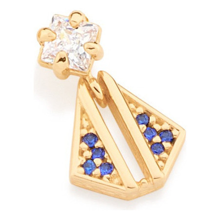 Pingente Nossa Senhora Aparecida Zircônia Rommanel 542000 em Oferta na Shopee