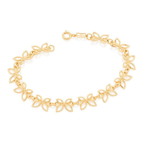Pulseira Borboletas Vazadas Unidas 18cm Rommanel 551496 em Oferta na Shopee