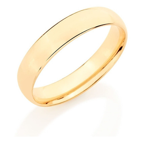 Aliança Anatômica De 4 Mm Rommanel 511026 em Oferta na Shopee