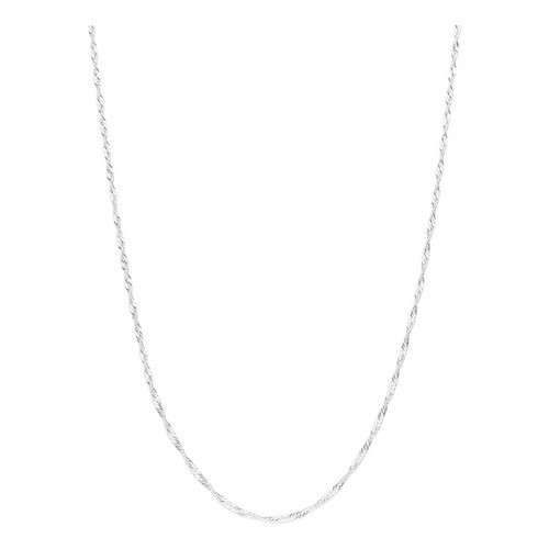 Gargantilha Formada Por Corrente Singapura F 830046