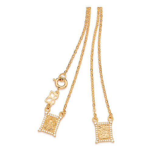 Escapulário Formado Por Corrente De Elo Cad 532528 em Oferta na Shopee