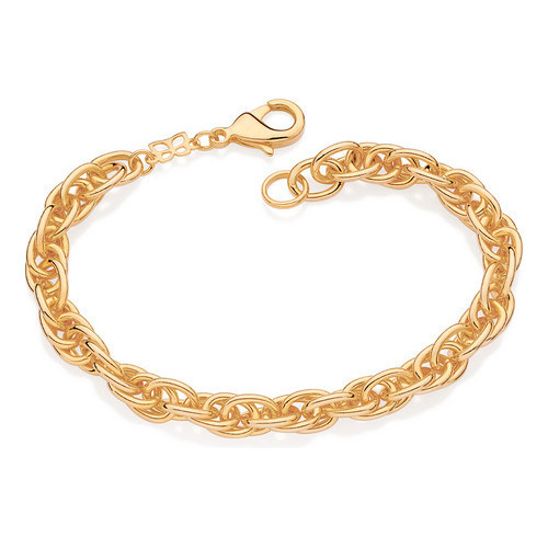 Pulseira Formada Por Corrente De Elos Ovais 552134