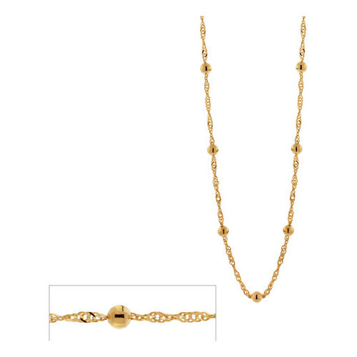 Gargantilha Formada Por Fio Cingapura Torcid 531657 em Oferta na Shopee