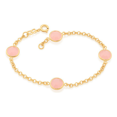 Pulseira Formada Por Fio Elo Português Inte 551671 em Oferta na Shopee