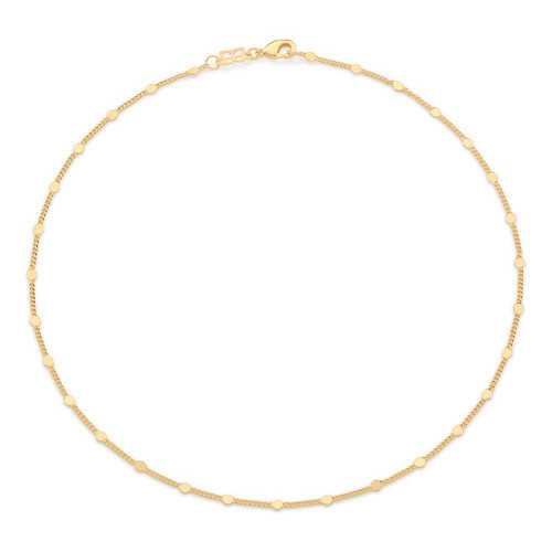Gargantilha Formada Por Corrente De Elo Grou 532346 em Oferta na Shopee