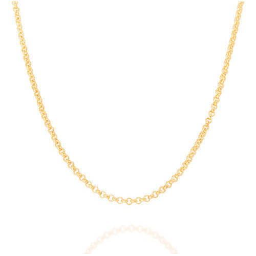 Gargantilha Formada Por Fio Elo Portugues. M 530676 em Oferta na Shopee