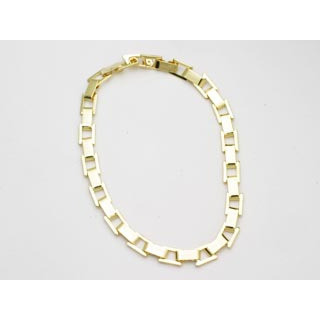 Pulseira Formada Por Peças Retângulares Li 550542