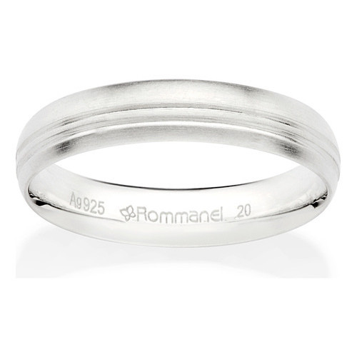 Aliança Anatômica Acetinada De 4,0 Mm Comp 810255 em Oferta na Shopee