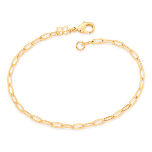 Pulseira Formada Por Corrente De Elo Cadeado 552051