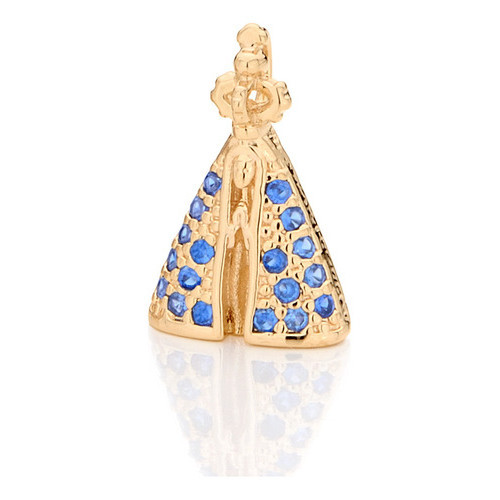 Pingente   Nossa Senhora Aparecida   Com 18 541634 em Oferta na Shopee