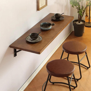 mesa dobravel de parede penteadeira 120x50 - coisas diferentes para casa Escrivaninha cozi...