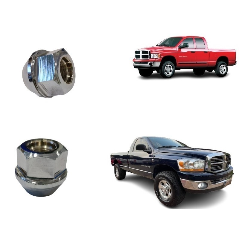 1 Porca Roda Dodge Ram Diant E Tras 2004 Á 2009 Chave 24
