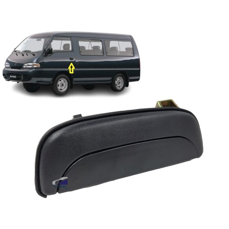 Maçaneta Porta Dianteira Hyundai H100 Externa Lado Esquerdo