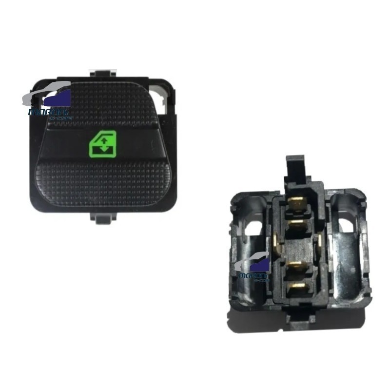 Botão Vidro Elétrico Golf 93 94 95 96 97 Gl Glx Gti Simples