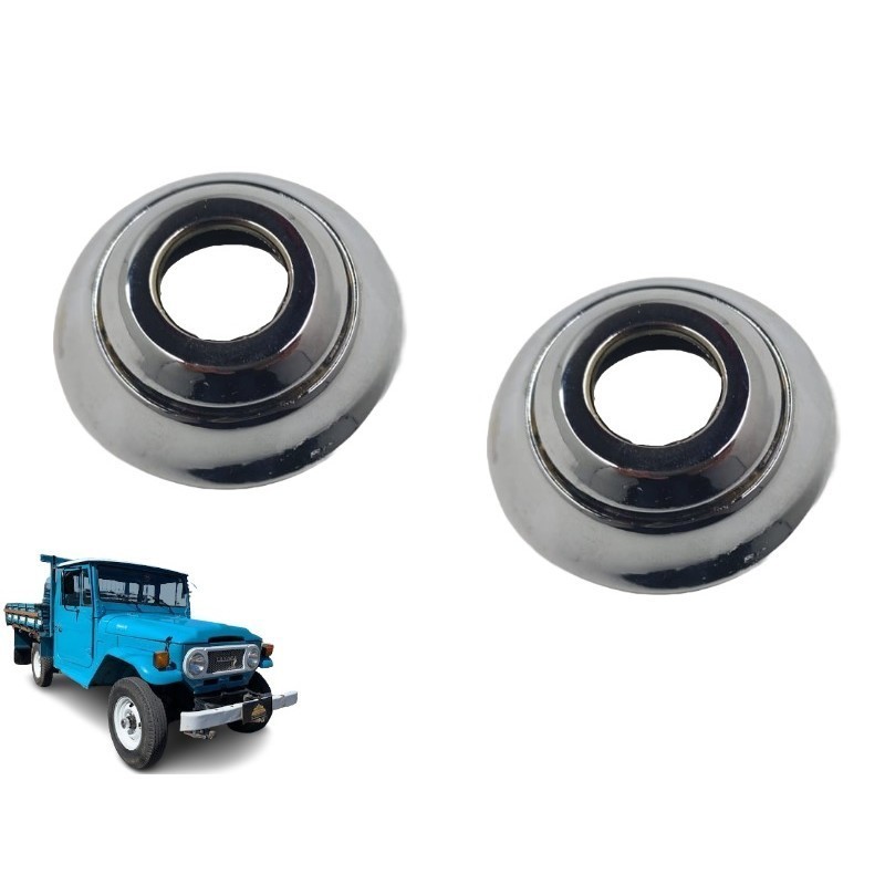 2 Moldura Acabament Maçaneta Manivela Toyota Bandeirante