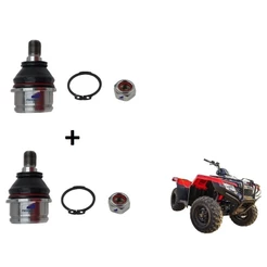 KIT 2 Pivos Inferior Superior Quadriciclo Trx Fourtrax 420 2014 2015 2016 2017 2018 2019 2020 21 22