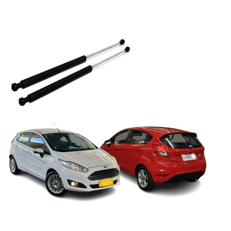 Par Amortecedor Tampa Traseira New Fiesta Hatch 2012 A 2020