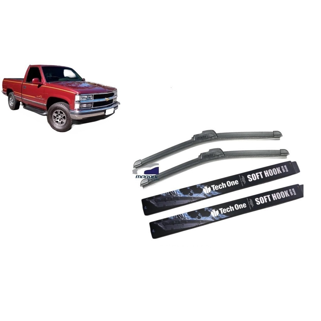 Palhetas Limpad Dianteiro slim vidro parabrisa Silverado 93 a 02