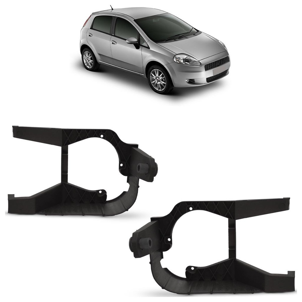 Par Suporte Farol de Milha Punto 2008 2009 2010 2011 2012